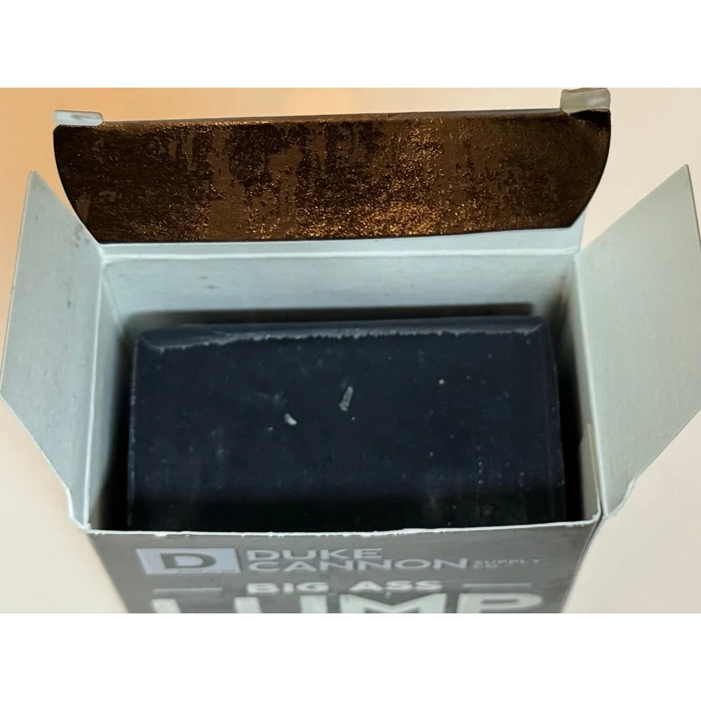 Duke Cannon Big Ass Lump of Coal Activated Charcoal Soap New